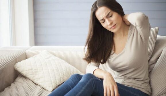 Osteocondrosis cervical en una niña